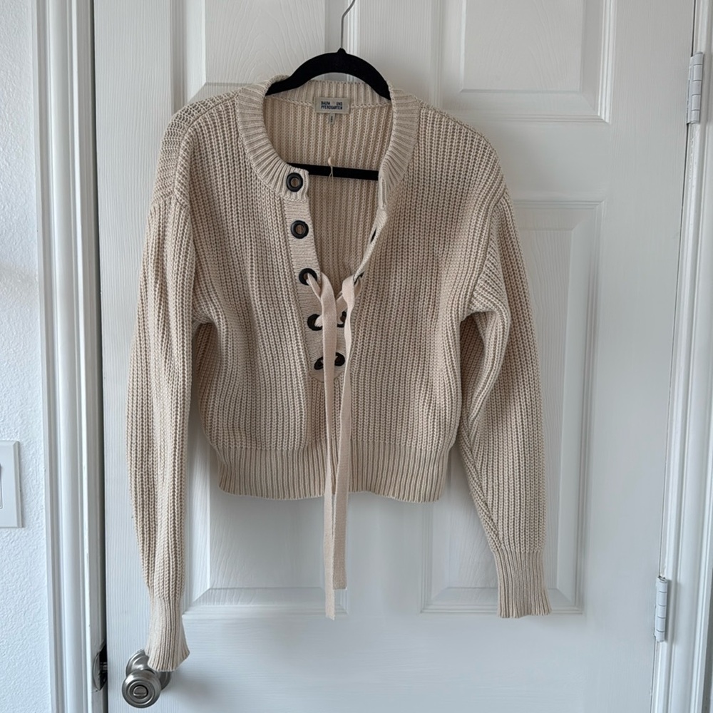 Baum und pfergarten cream sweater S